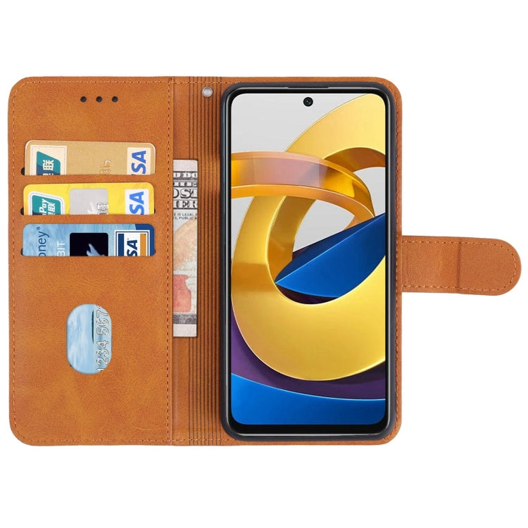 Leather Phone Case For Xiaomi Poco M4 5G