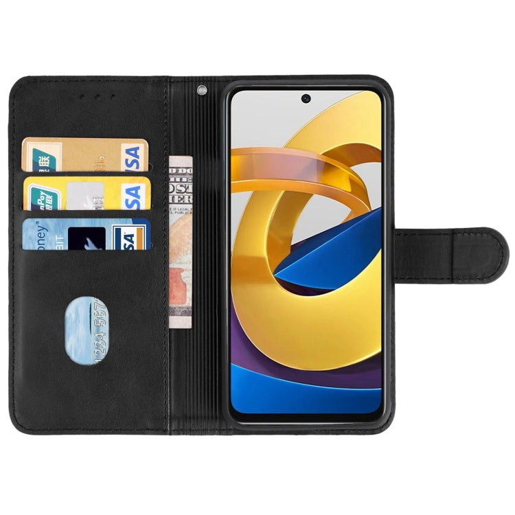 Leather Phone Case For Xiaomi Poco M4 5G