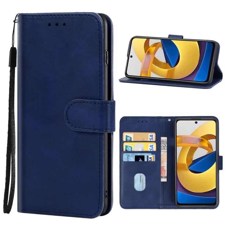 Leather Phone Case For Xiaomi Poco M4 5G