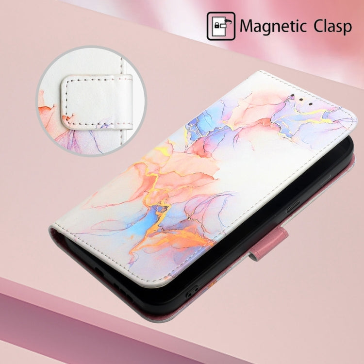 For Xiaomi Poco X4 Pro 5G PT003 Marble Pattern Flip Leather Phone Case