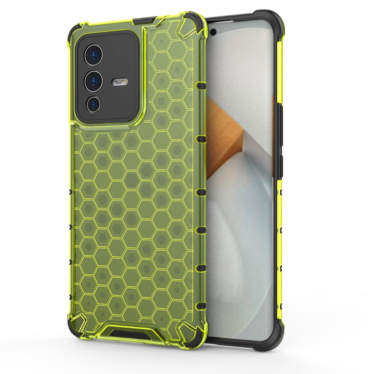 For vivo S12 Pro Shockproof Honeycomb PC + TPU Phone Case