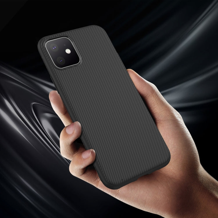 For iPhone 11 Lenuo Leshen Series Stripe Texture TPU Case