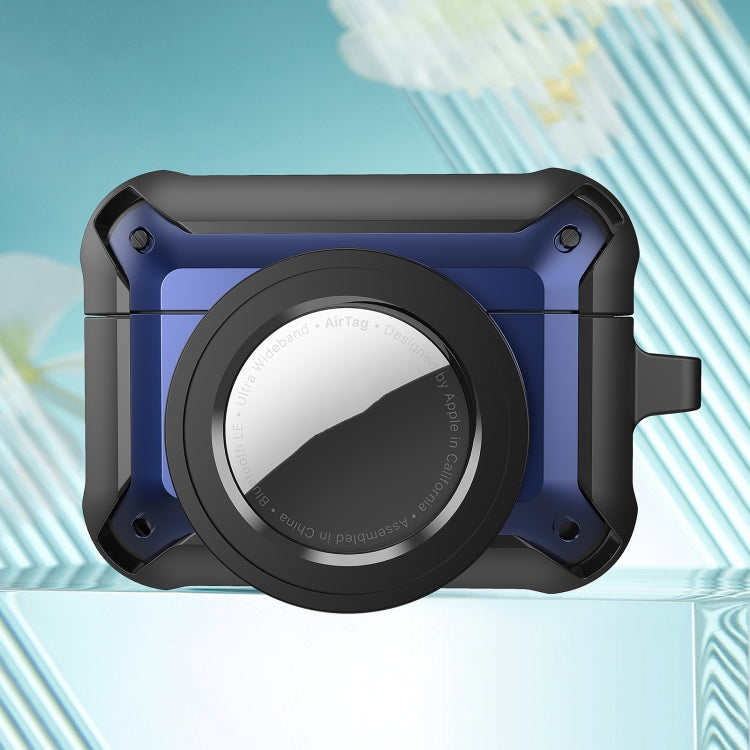 For AirPods Pro Wireless Earphone Protective Case with AirTag Case