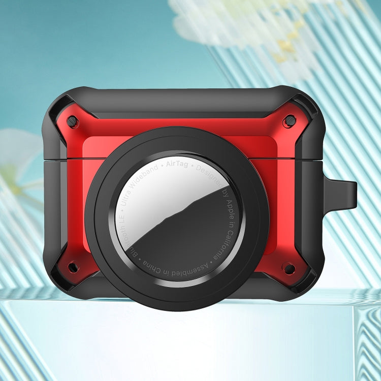 For AirPods Pro Wireless Earphone Protective Case with AirTag Case