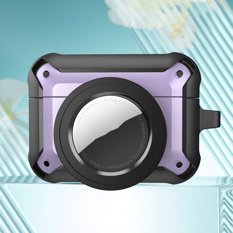 For AirPods Pro Wireless Earphone Protective Case with AirTag Case