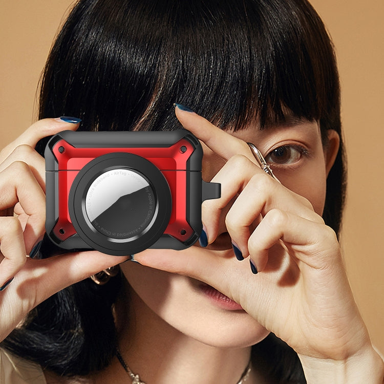 For AirPods Pro Wireless Earphone Protective Case with AirTag Case