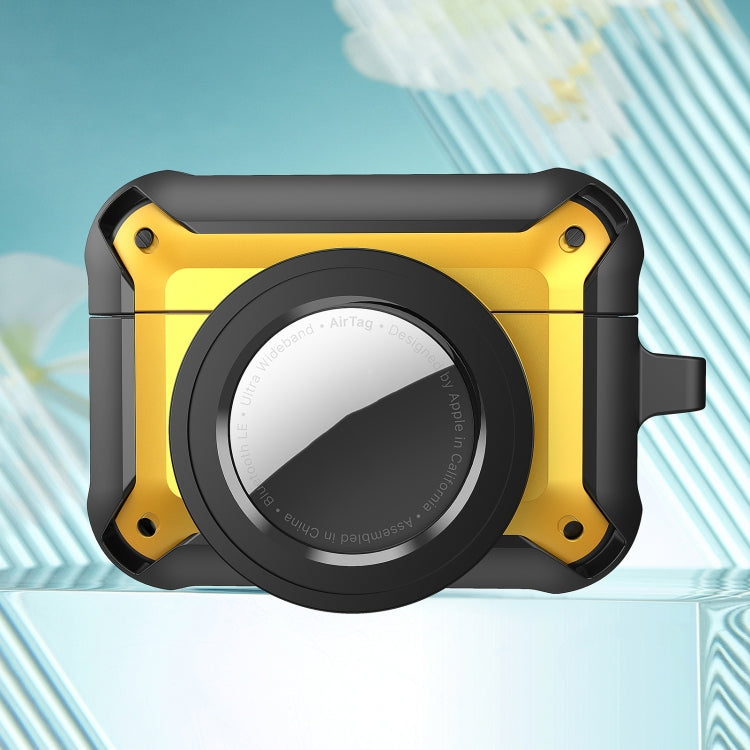 For AirPods Pro Wireless Earphone Protective Case with AirTag Case