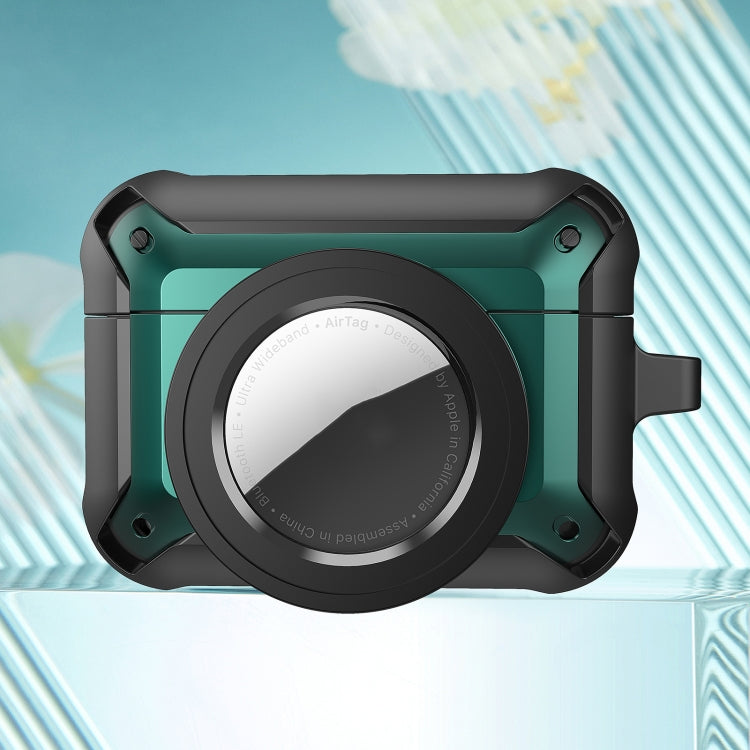 For AirPods Pro Wireless Earphone Protective Case with AirTag Case