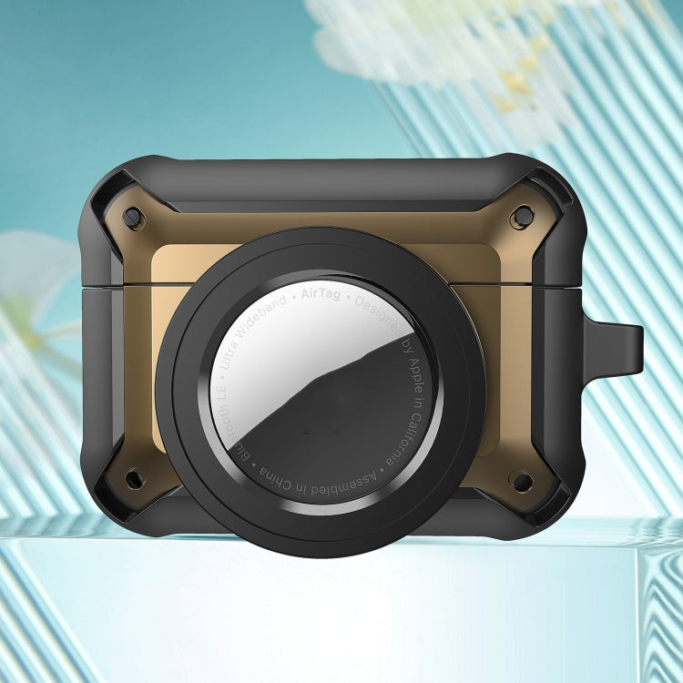 For AirPods Pro Wireless Earphone Protective Case with AirTag Case