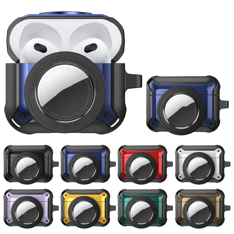 For AirPods Pro Wireless Earphone Protective Case with AirTag Case