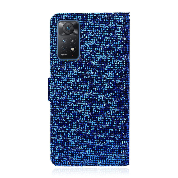 For Xiaomi Redmi Note 11 Pro International Glitter Powder Leather Phone Case