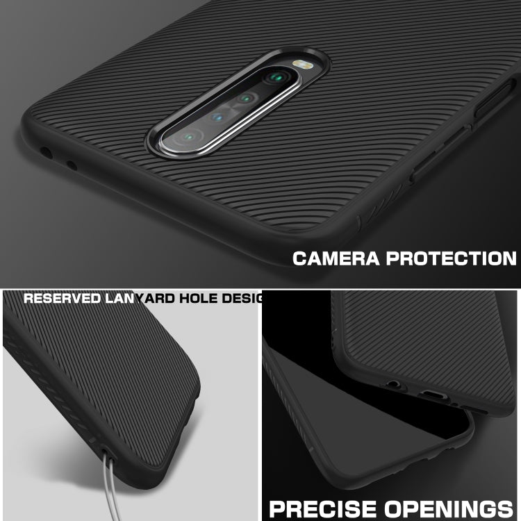 For Xiaomi Redmi K30 Lenuo Leshen Series Stripe Texture TPU Case
