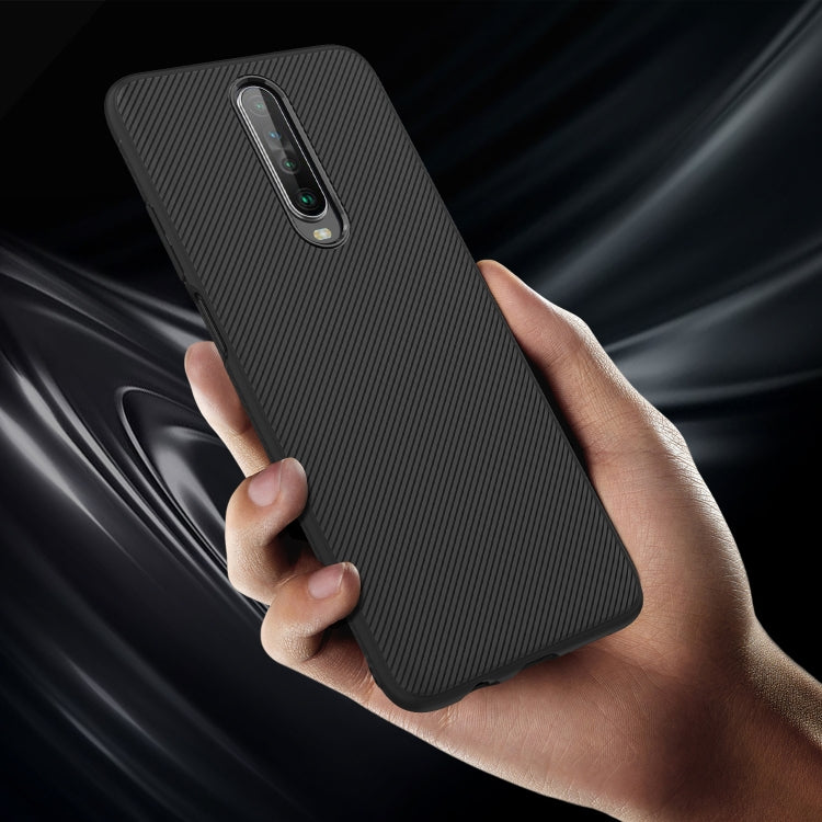For Xiaomi Redmi K30 Lenuo Leshen Series Stripe Texture TPU Case