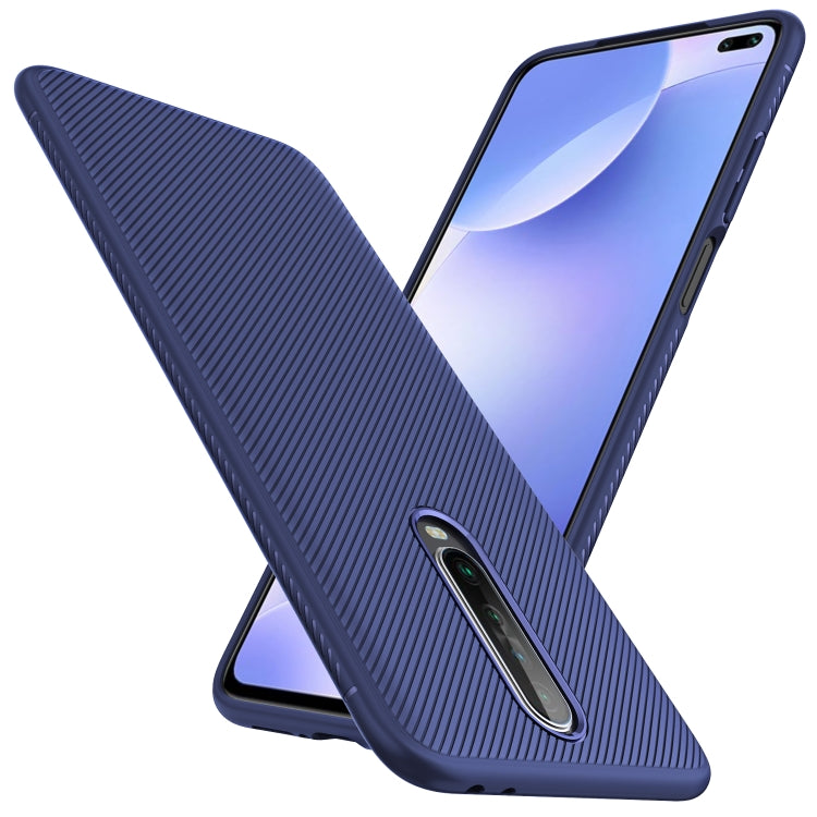 For Xiaomi Redmi K30 Lenuo Leshen Series Stripe Texture TPU Case