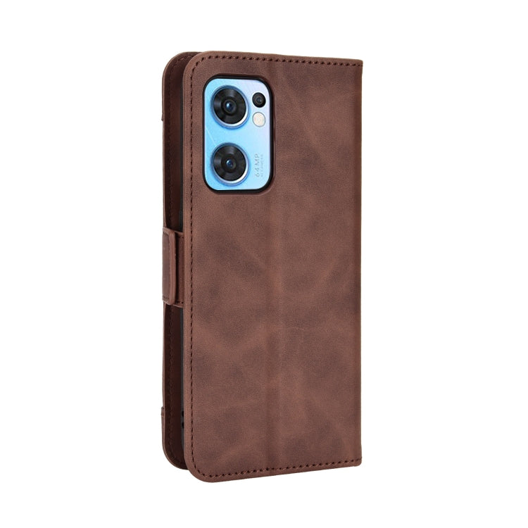 For OPPO Reno7 5G / Find X5 Lite Skin Feel Calf Pattern Leather Phone Case