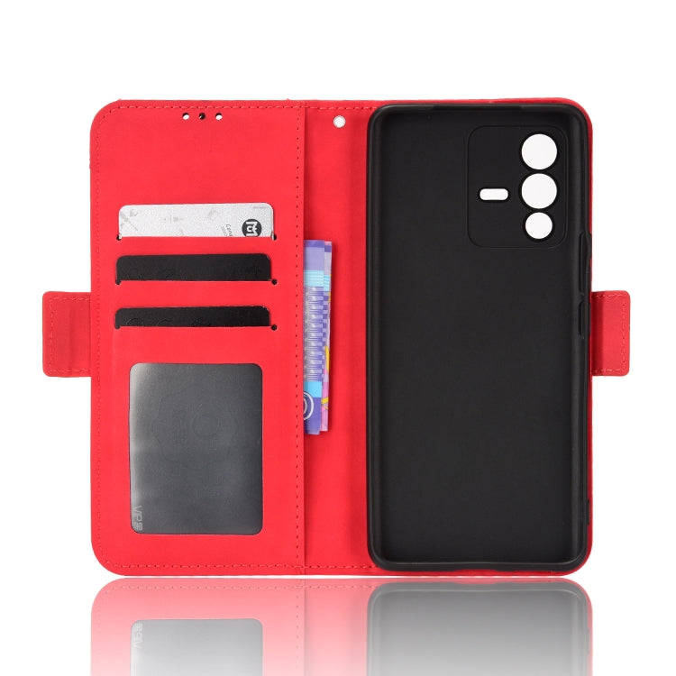 For vivo S12 / V23 5G Skin Feel Calf Pattern Leather Phone Case