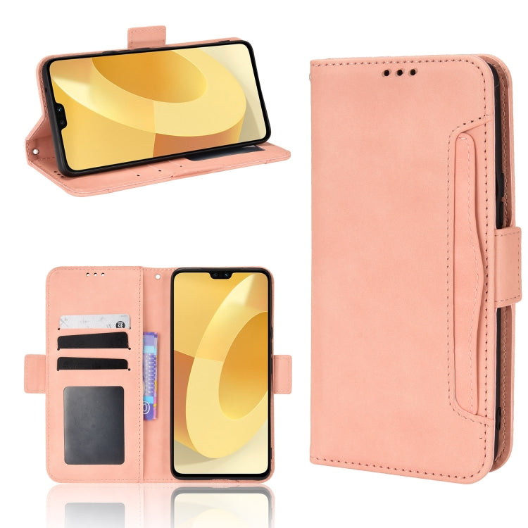 For vivo S12 / V23 5G Skin Feel Calf Pattern Leather Phone Case