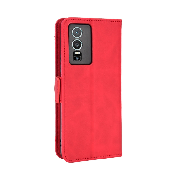 For vivo Y76 5G Skin Feel Calf Pattern Leather Phone Case