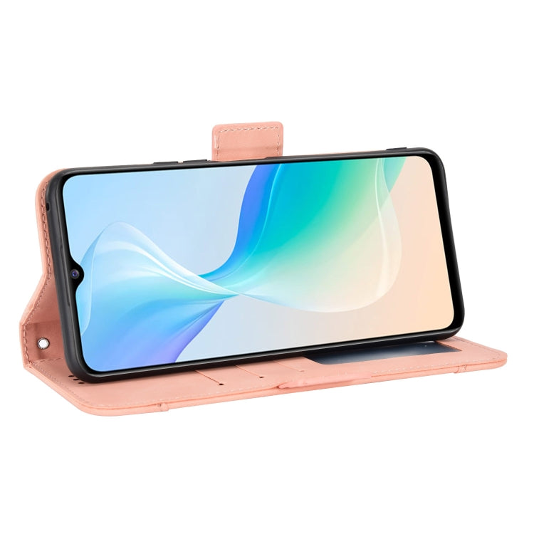 For vivo Y76 5G Skin Feel Calf Pattern Leather Phone Case