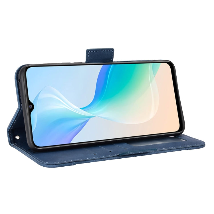 For vivo Y76 5G Skin Feel Calf Pattern Leather Phone Case