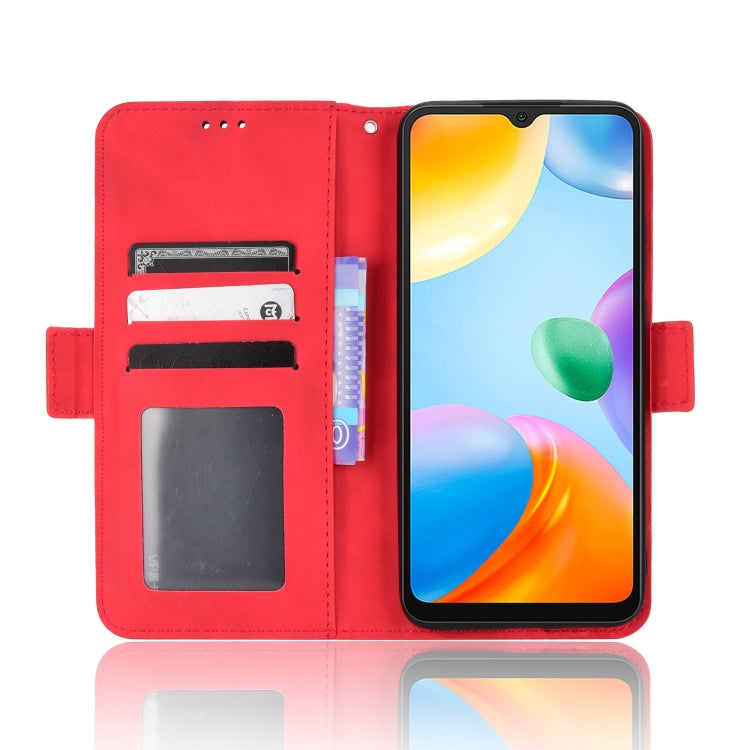 For Xiaomi Redmi 10C Skin Feel Calf Pattern Leather Phone Case