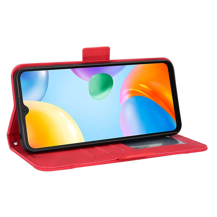 For Xiaomi Redmi 10C Skin Feel Calf Pattern Leather Phone Case