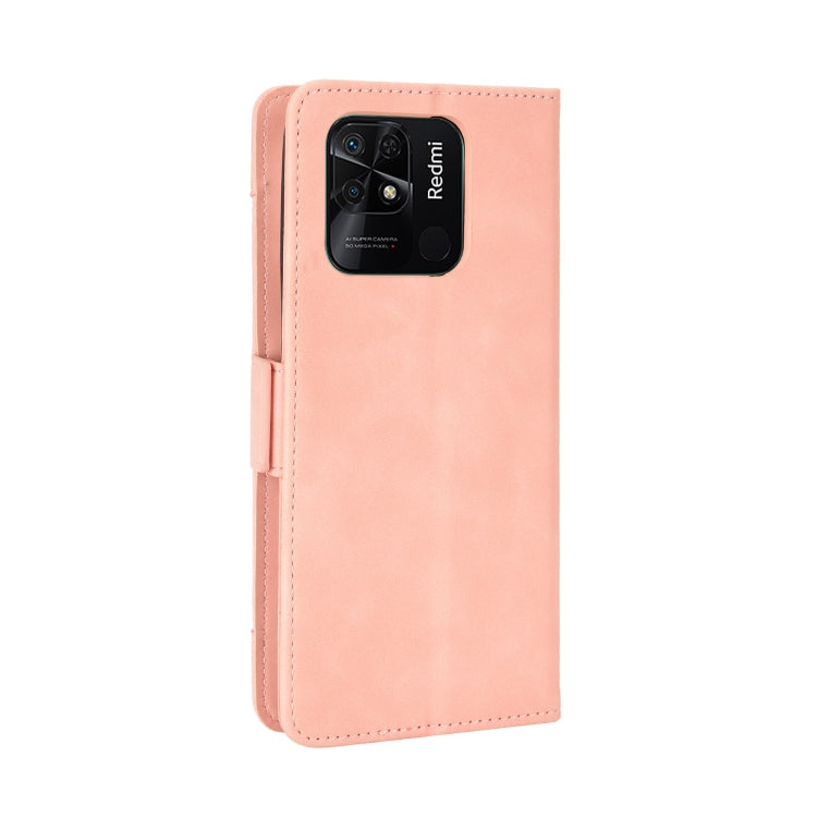 For Xiaomi Redmi 10C Skin Feel Calf Pattern Leather Phone Case