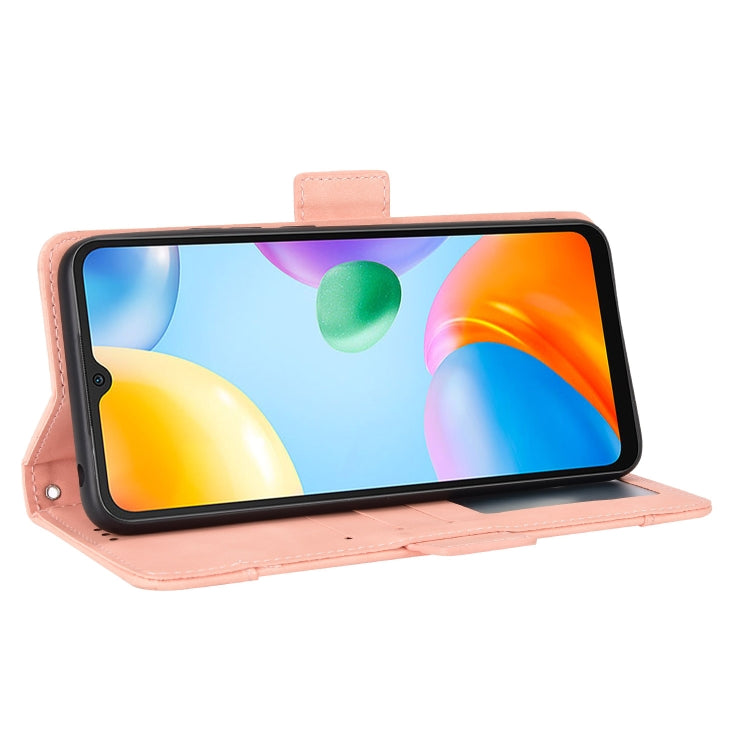 For Xiaomi Redmi 10C Skin Feel Calf Pattern Leather Phone Case