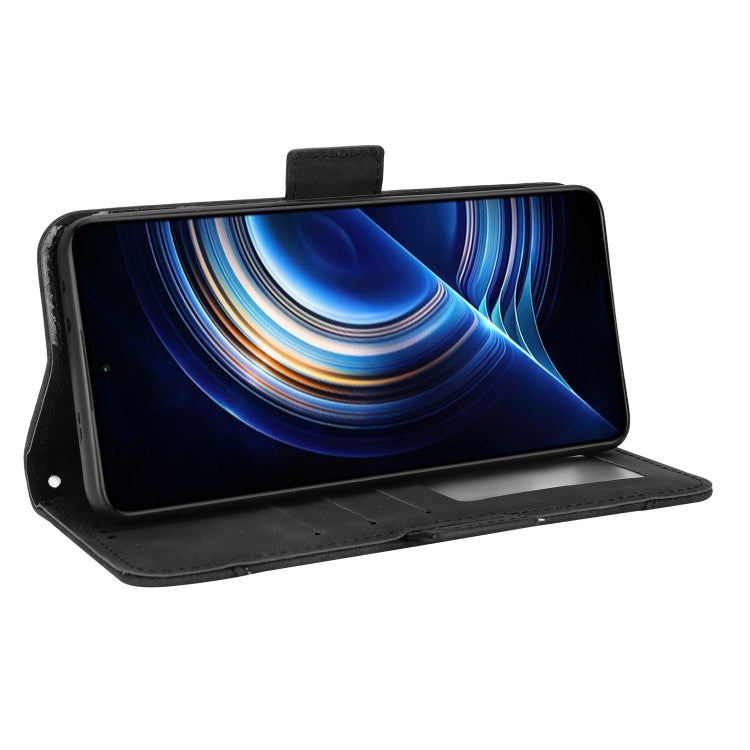 For Xiaomi Redmi K40S Skin Feel Calf Pattern Leather Phone Case