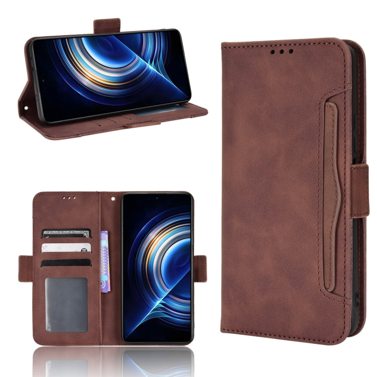 For Xiaomi Redmi K40S Skin Feel Calf Pattern Leather Phone Case