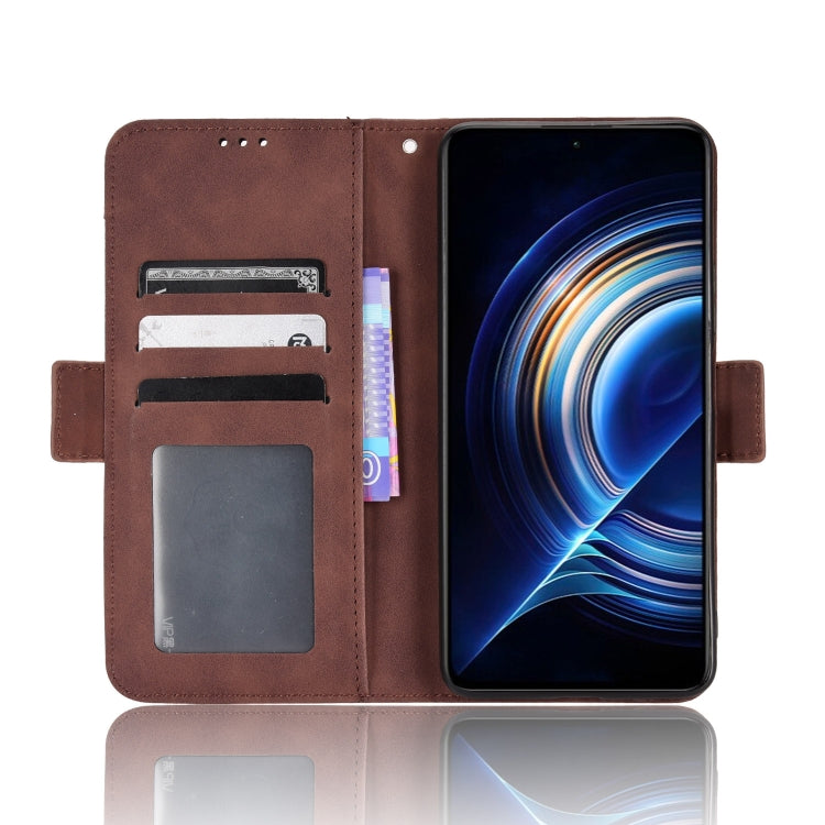 For Xiaomi Redmi K40S Skin Feel Calf Pattern Leather Phone Case