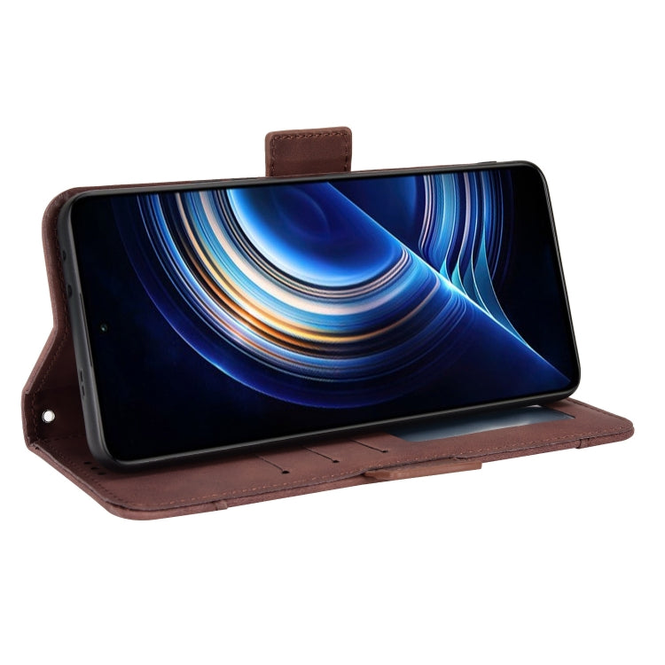 For Xiaomi Redmi K40S Skin Feel Calf Pattern Leather Phone Case