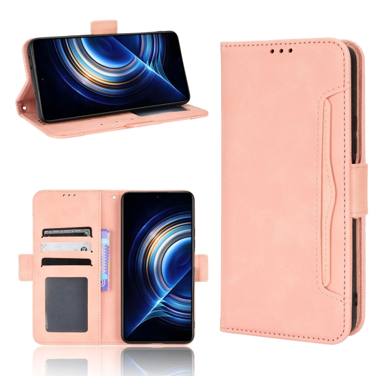 For Xiaomi Redmi K40S Skin Feel Calf Pattern Leather Phone Case