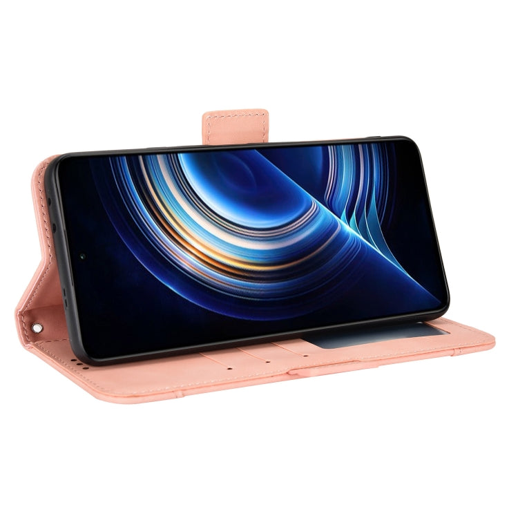 For Xiaomi Redmi K40S Skin Feel Calf Pattern Leather Phone Case