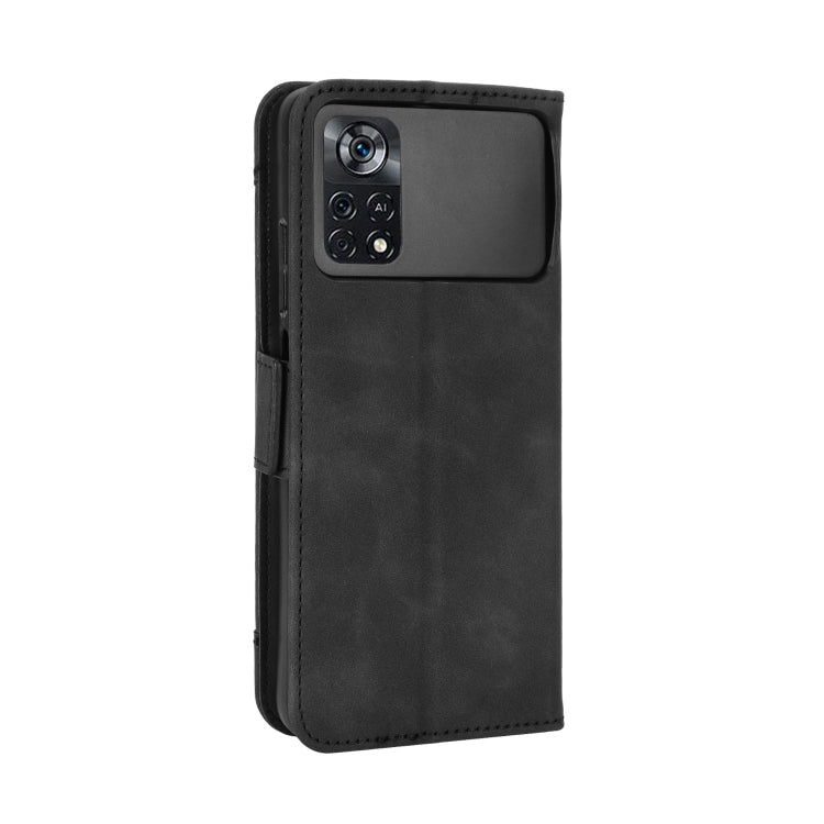 For Xiaomi Poco M4 Pro 5G Skin Feel Calf Pattern Leather Phone Case