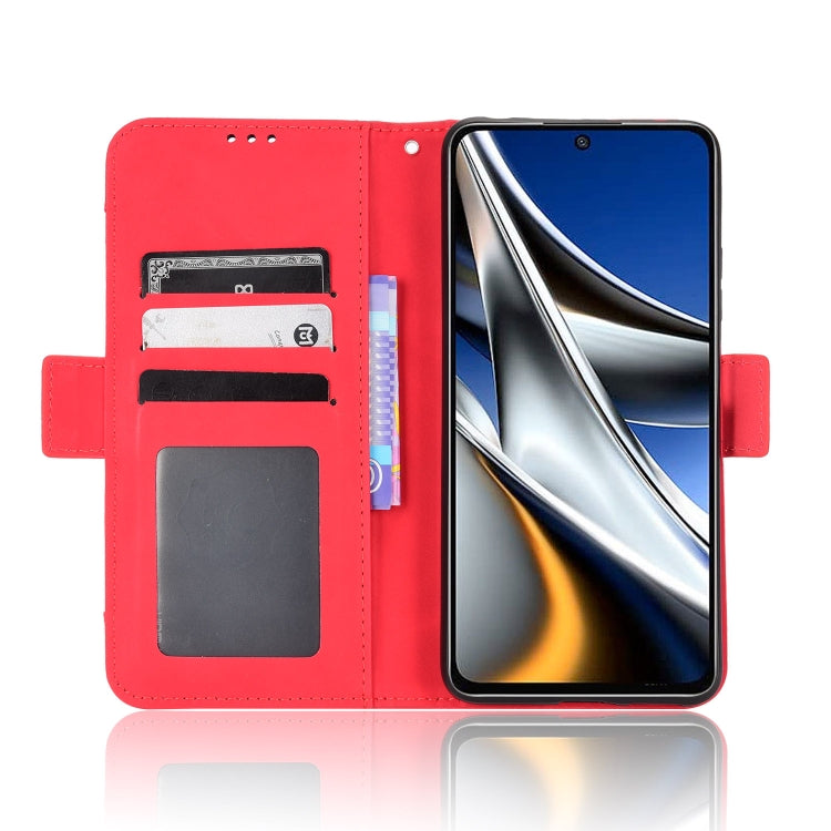 For Xiaomi Poco M4 Pro 5G Skin Feel Calf Pattern Leather Phone Case