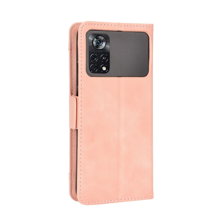 For Xiaomi Poco M4 Pro 5G Skin Feel Calf Pattern Leather Phone Case