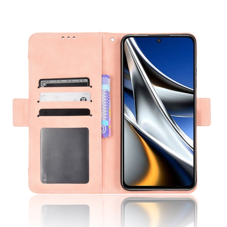 For Xiaomi Poco M4 Pro 5G Skin Feel Calf Pattern Leather Phone Case