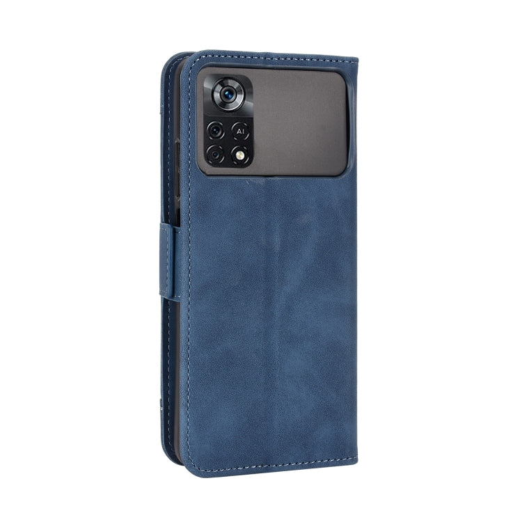 For Xiaomi Poco M4 Pro 5G Skin Feel Calf Pattern Leather Phone Case