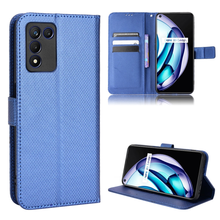 For OPPO Realme Q3T / Q3S Diamond Texture Leather Phone Case