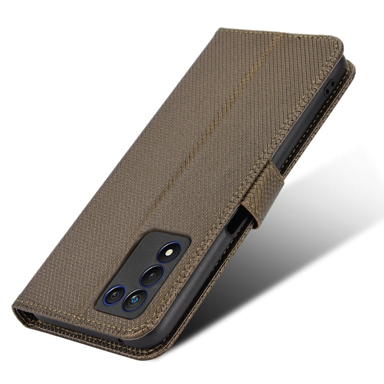 For OPPO Realme Q3T / Q3S Diamond Texture Leather Phone Case