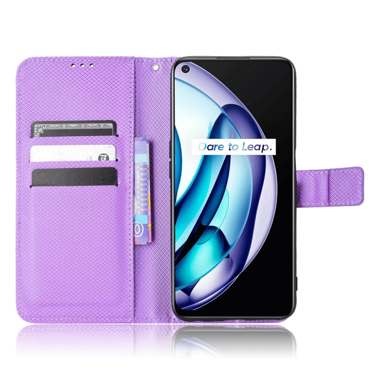 For OPPO Realme Q3T / Q3S Diamond Texture Leather Phone Case