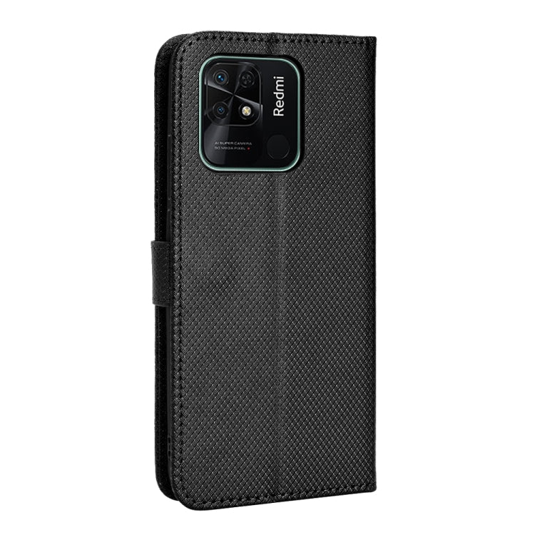 For Xiaomi Redmi 10C Diamond Texture Leather Phone Case