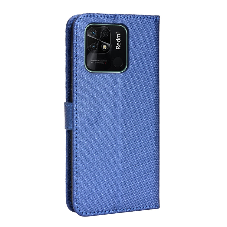 For Xiaomi Redmi 10C Diamond Texture Leather Phone Case