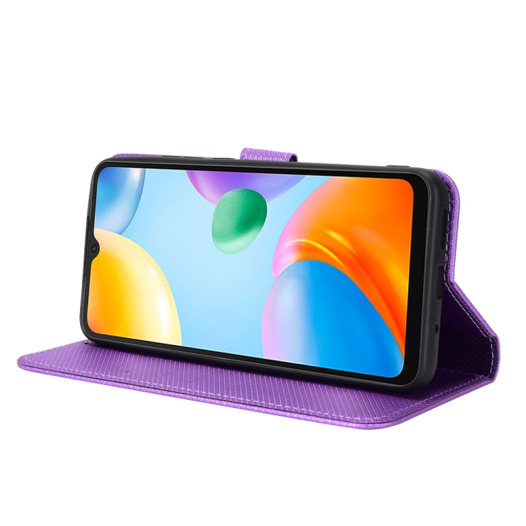 For Xiaomi Redmi 10C Diamond Texture Leather Phone Case