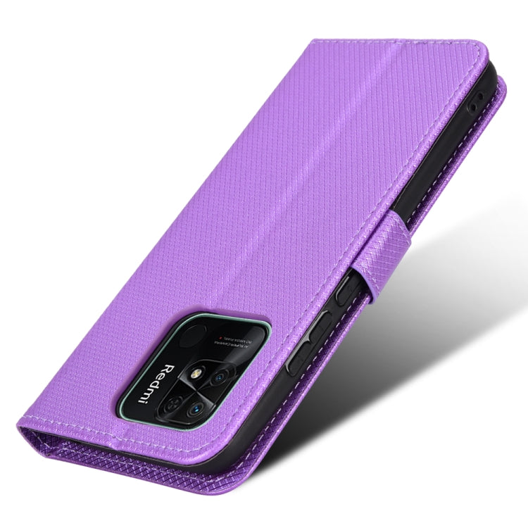 For Xiaomi Redmi 10C Diamond Texture Leather Phone Case