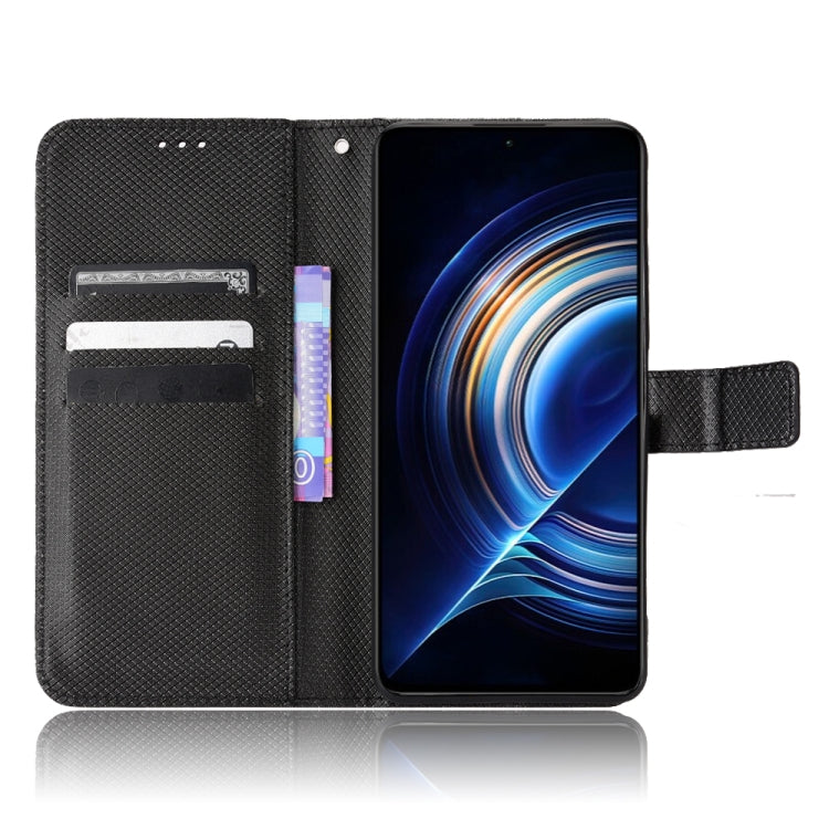 For Xiaomi Redmi K40S Diamond Texture Leather Phone Case
