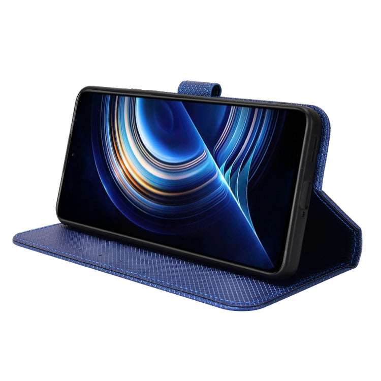 For Xiaomi Redmi K40S Diamond Texture Leather Phone Case