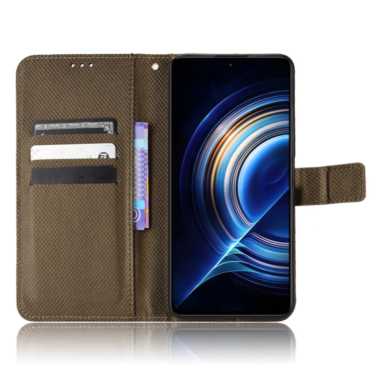 For Xiaomi Redmi K50 / K50 Pro Diamond Texture Leather Phone Case