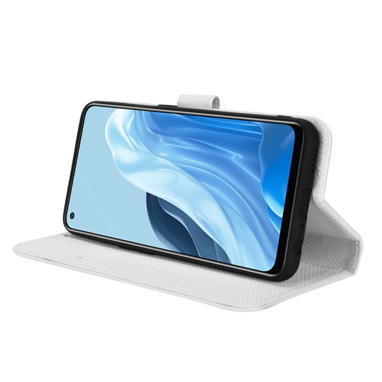 For OPPO Reno7 5G / Find X5 Lite Diamond Texture Leather Phone Case